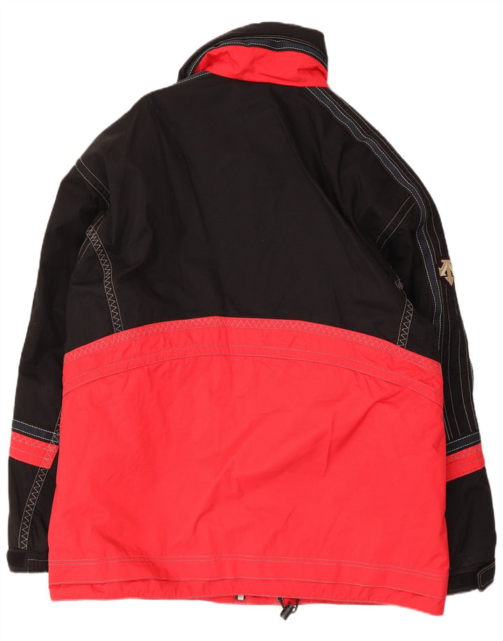 Descente Mens Ski Jacket UK 42 XL Black Colourblock