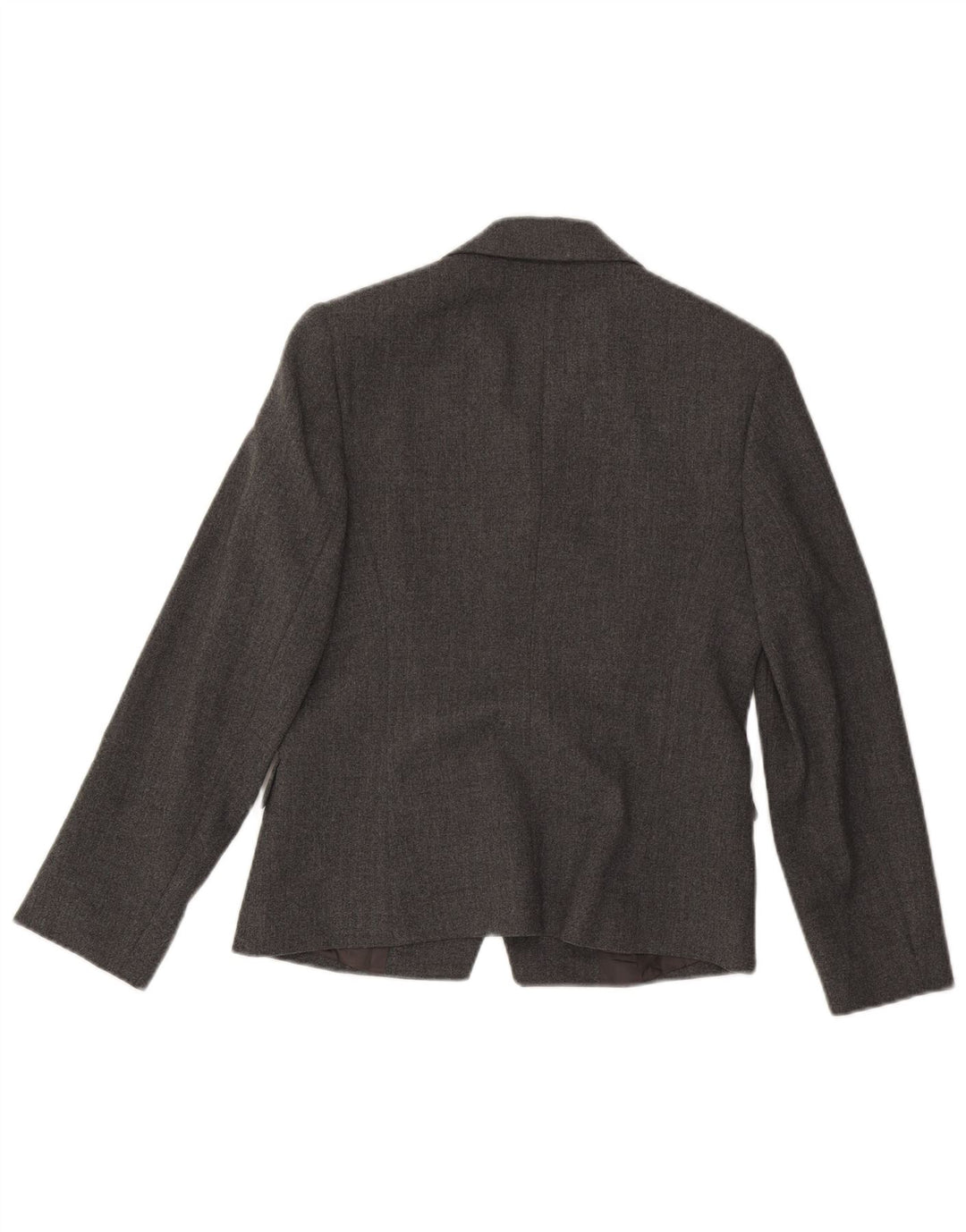 MOMENTI Womens 4 Button Blazer Jacket IT 42 Medium Grey Polyester