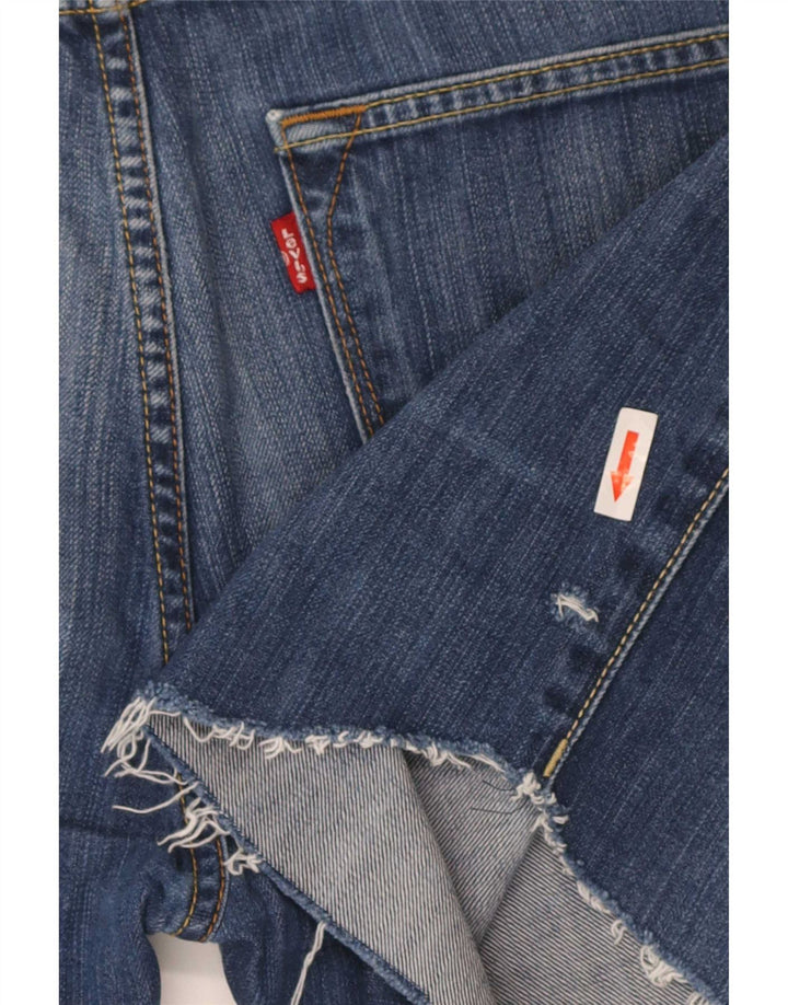 Levi's Mens 506 Regular Denim Shorts W34 Large Blue Cotton