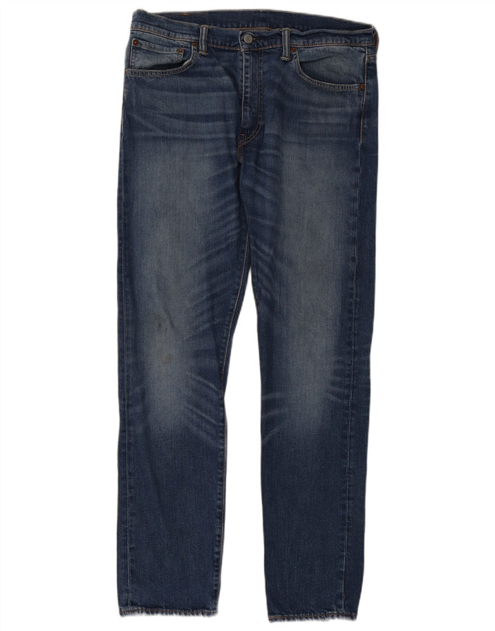 Levi's Mens 508 Regular Tapered Jeans W33 L32 Blue Cotton