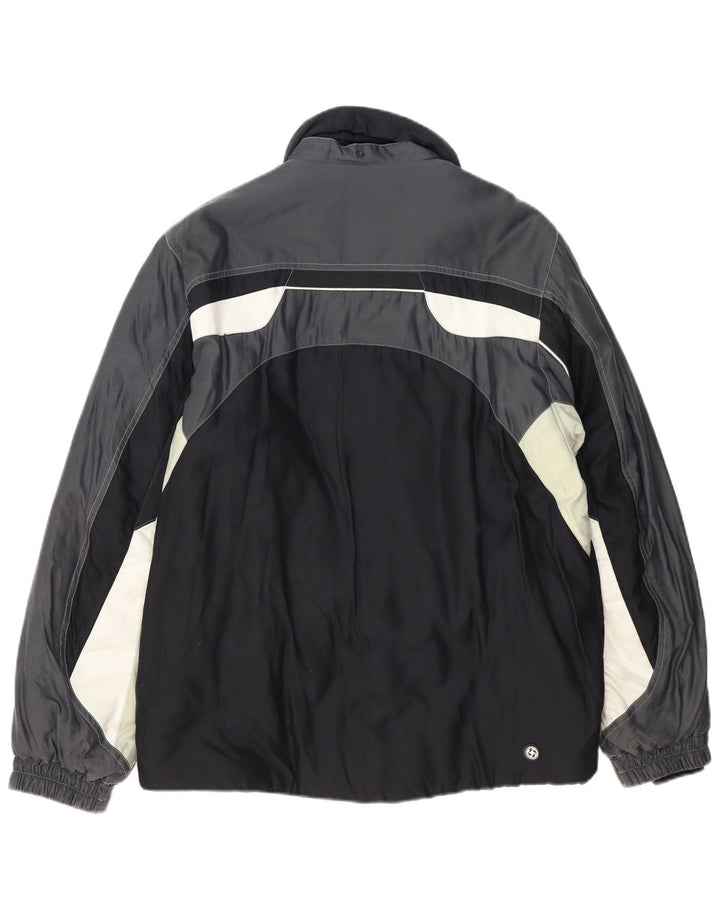 Colmar Mens Ski Jacket EU 48 Medium Black Colourblock Polyester