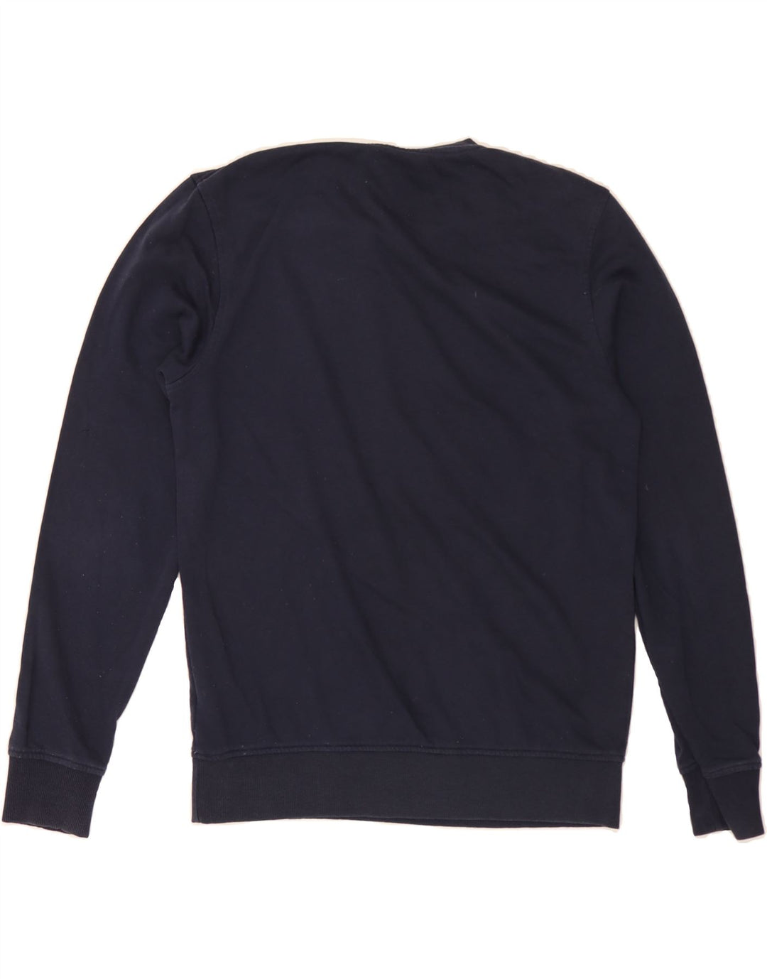 JACK & JONES Mens Sweatshirt Jumper Medium Navy Blue Cotton Vintage Jack & Jones and Second-Hand Jack & Jones from Messina Hembry 
