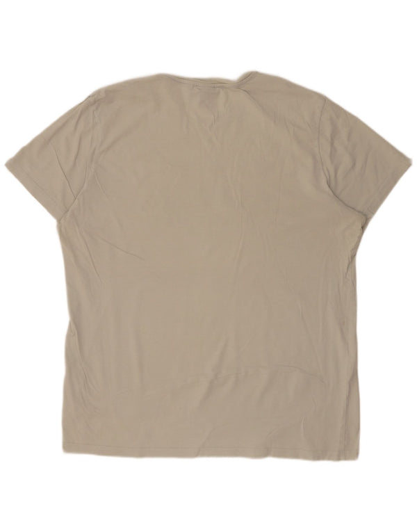 G-Star Mens Graphic T-Shirt Top 2XL Grey Cotton