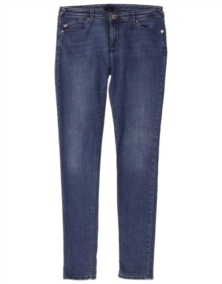Armani Womens Skinny Jeans W29 L31 Blue Cotton