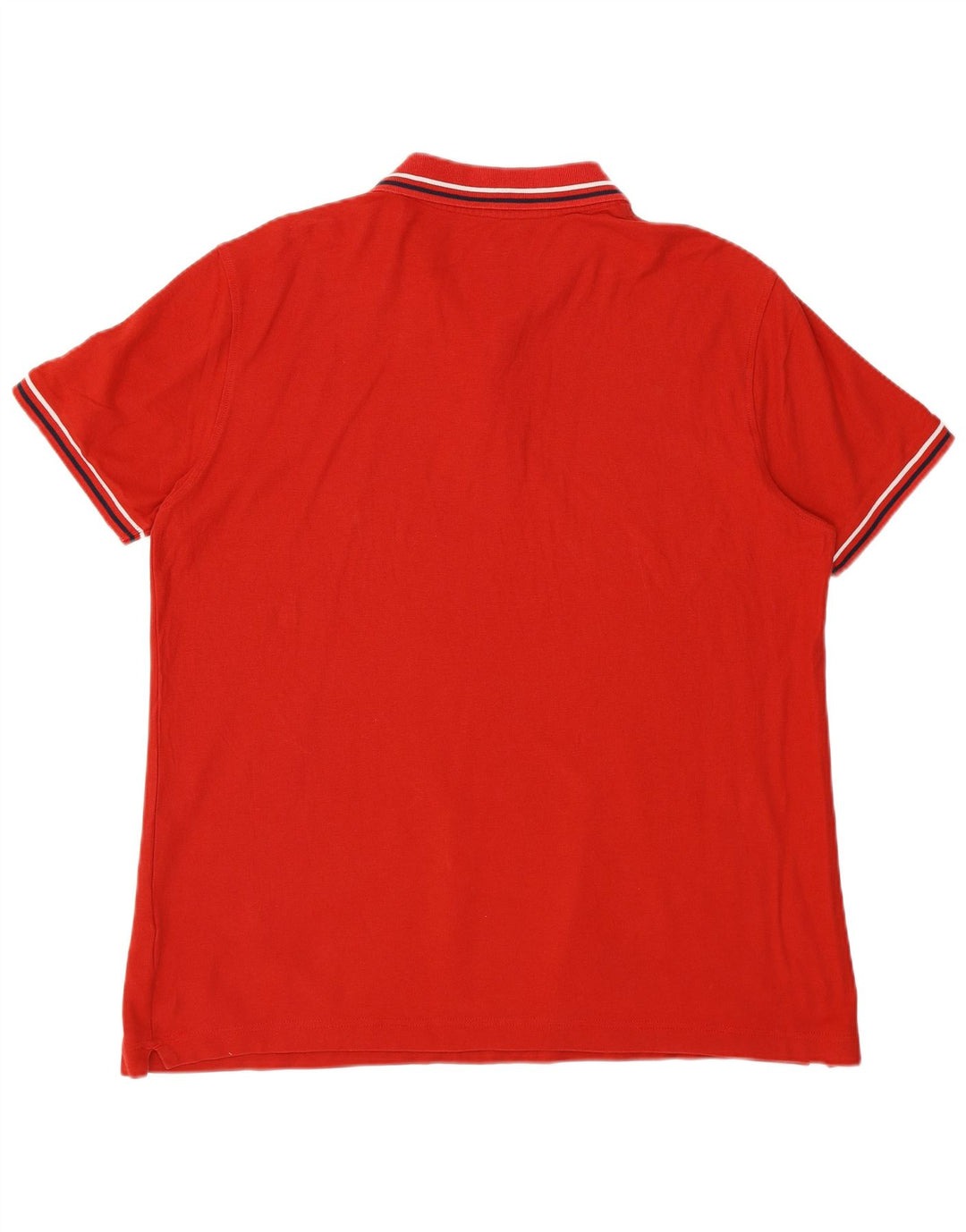 LOTTO Mens Polo Shirt 2XL Red Cotton