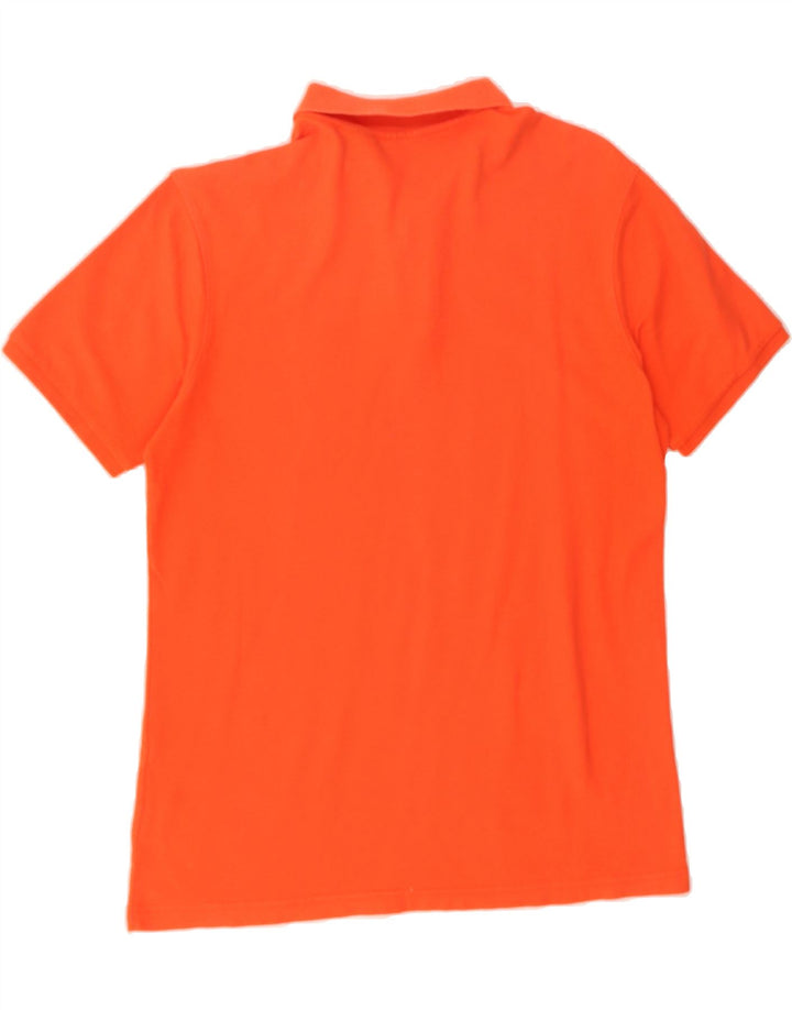 FILA Mens Polo Shirt Large Orange Cotton Vintage Fila and Second-Hand Fila from Messina Hembry 