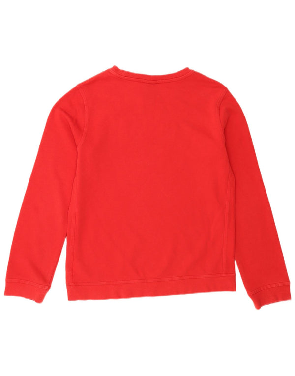 Nike Boys Standard Fit Sweatshirt Jumper 13-14 Years XL Red Cotton