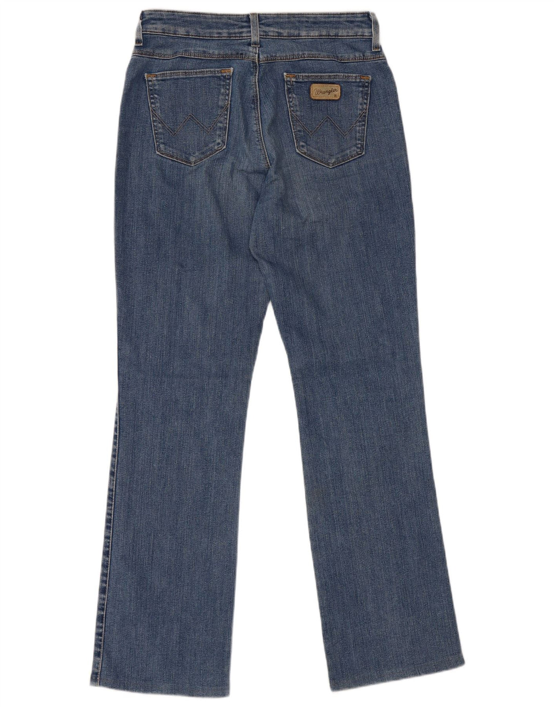 WRANGLER Womens Bootcut Jeans W30 L30 Blue Cotton