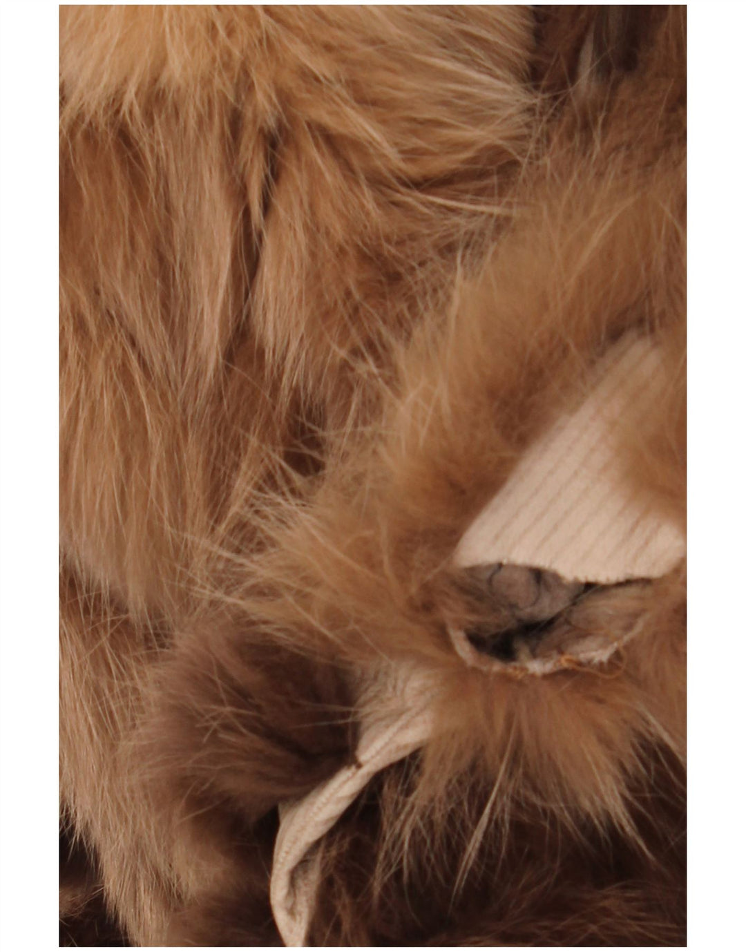 VINTAGE Womens Faux Fur Reversible Overcoat UK 18 XL Brown Floral