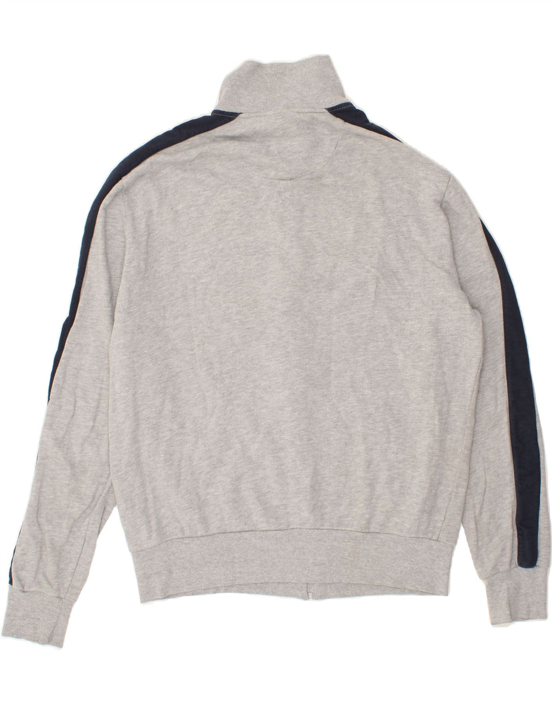 LOTTO Mens Graphic Tracksuit Top Jacket 2XL Grey Colourblock Cotton