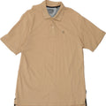 IZOD Mens Tall Polo Shirt XL Beige Cotton Vintage Izod and Second-Hand Izod from Messina Hembry 