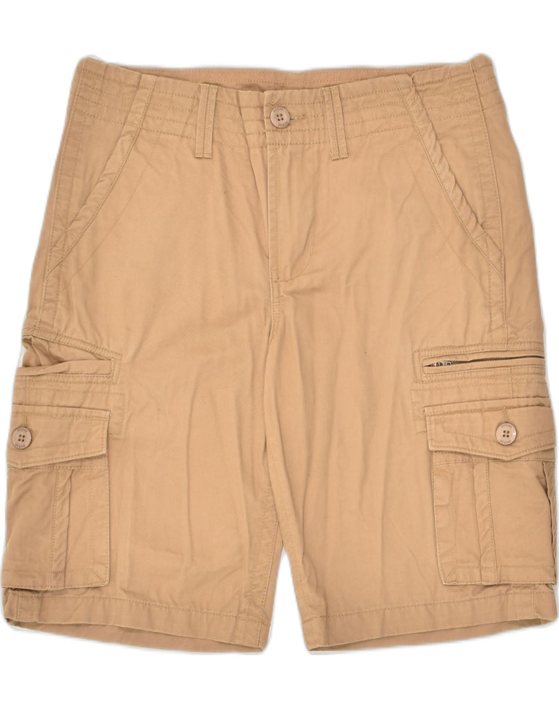 GUESS Mens Cargo Shorts W30 Medium Brown Cotton | Vintage Guess | Thrift | Second-Hand Guess | Used Clothing | Messina Hembry 