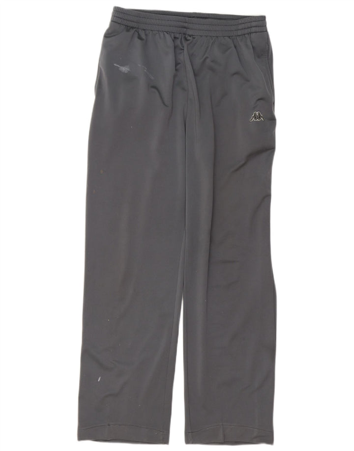 Kappa Mens Tracksuit Trousers Large Grey Polyester