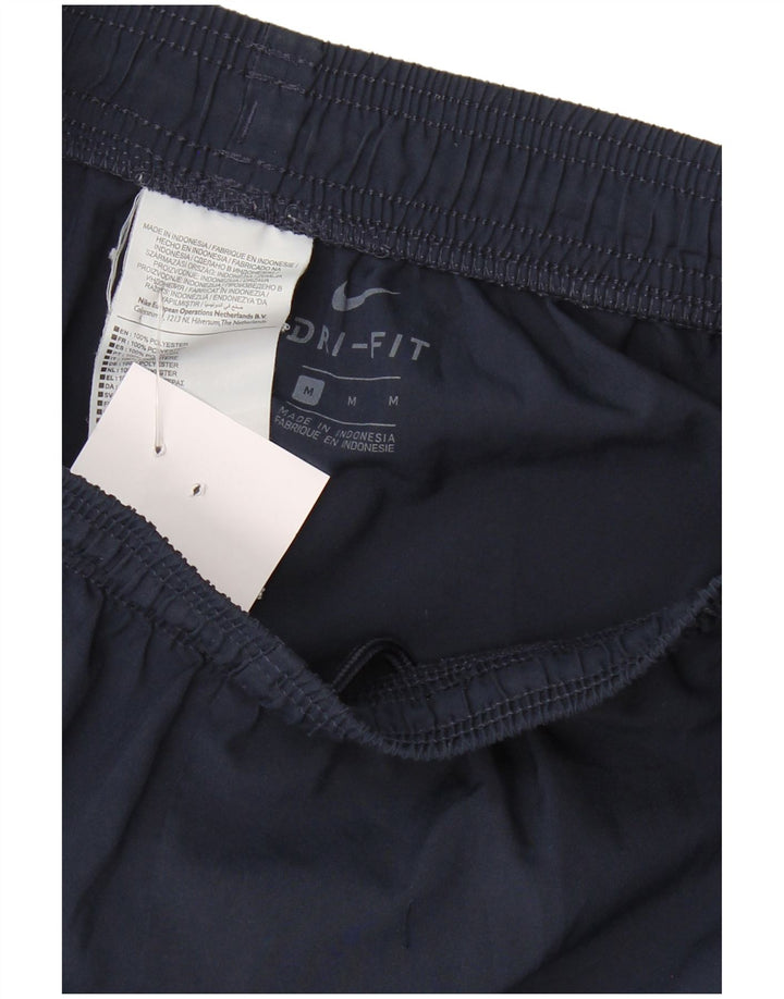 NIKE Mens Dri Fit Sport Shorts Medium  Navy Blue Polyester