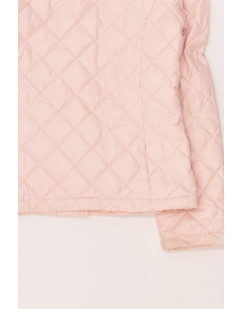 MONCLER Girls Quilted Jacket 9-10 Years Pink | Vintage Moncler | Thrift | Second-Hand Moncler | Used Clothing | Messina Hembry 
