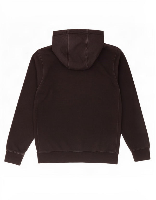 Nike Mens Graphic Hoodie Jumper Small Black Cotton