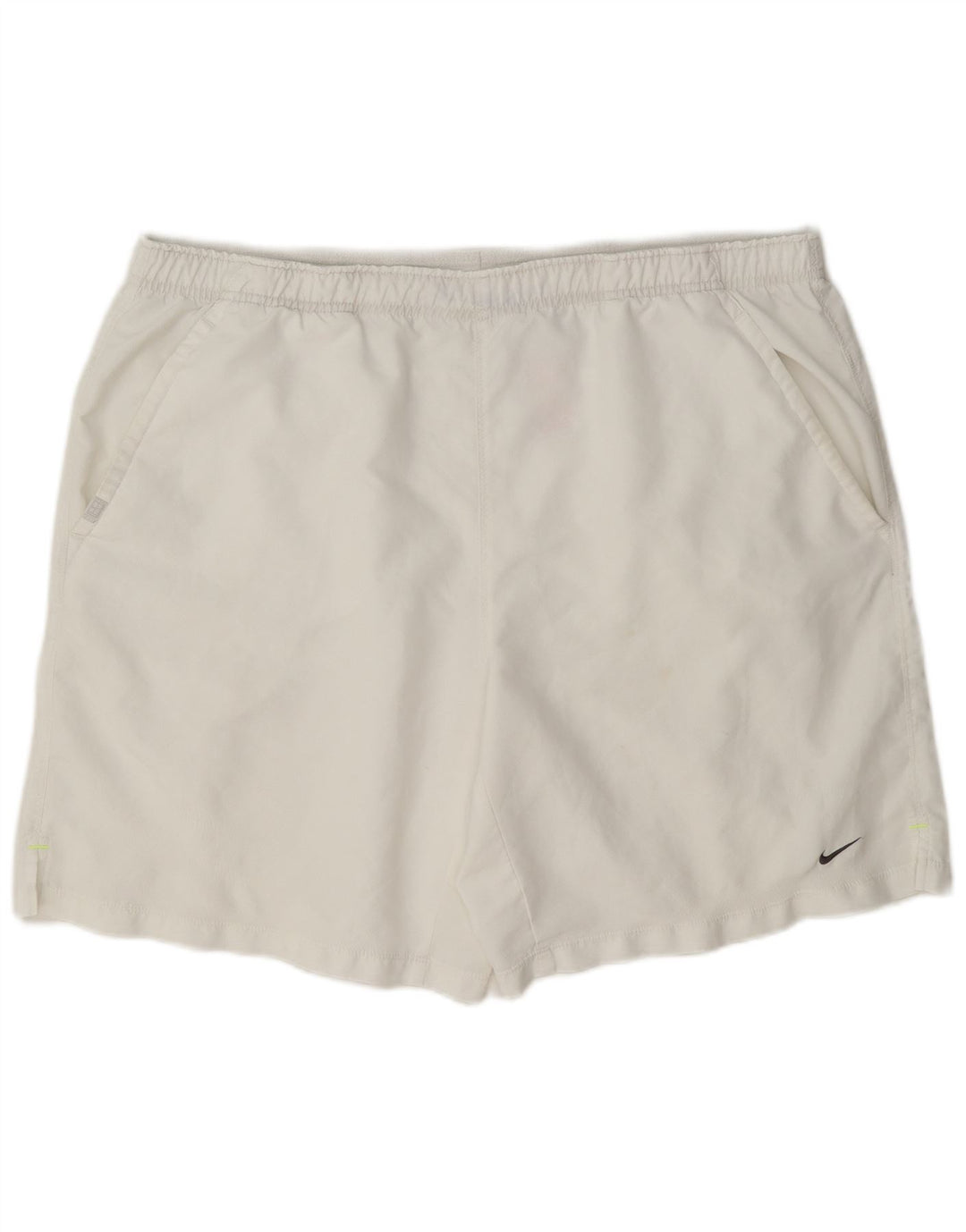 Nike Mens Sport Shorts XL White Polyester