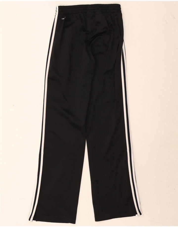 Adidas Boys Clima 365 Tracksuit Trousers 13-14 Years Black Polyester