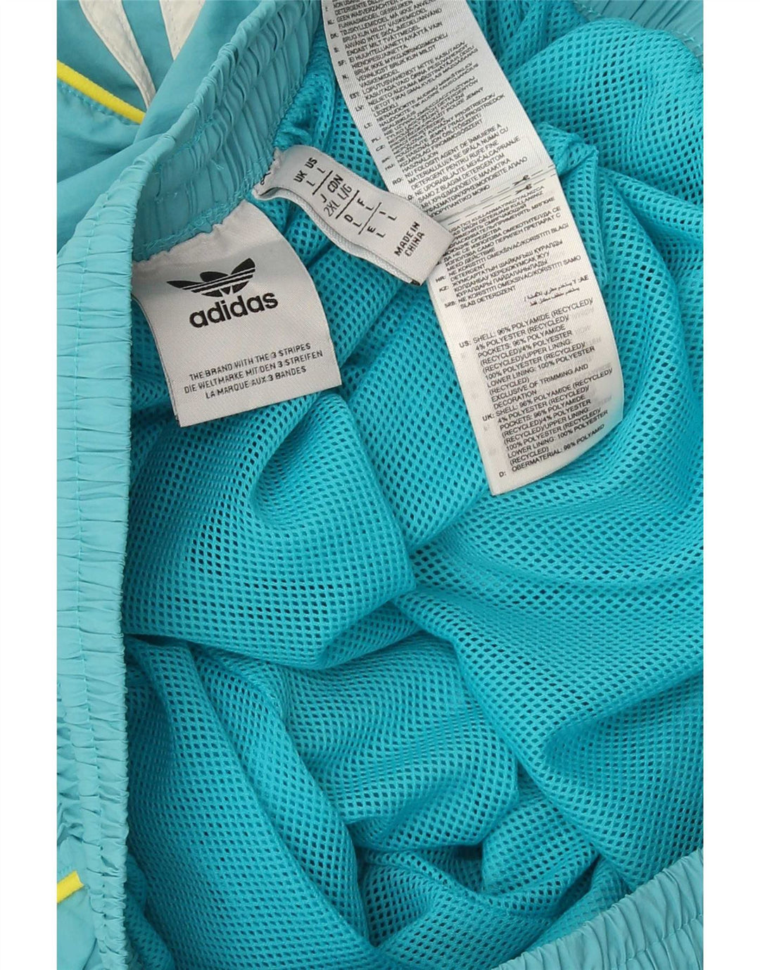 Adidas Mens Tracksuit Trousers Joggers Large Blue Polyamide
