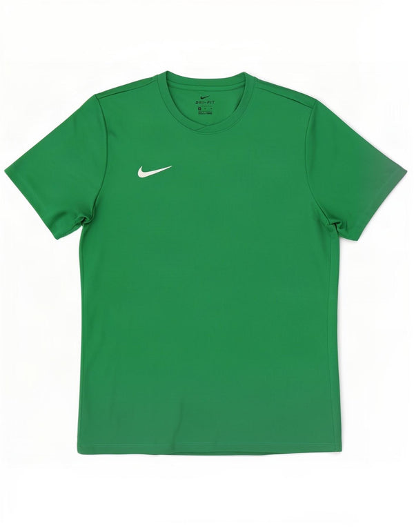 Nike Mens Dri Fit T-Shirt Top XL Green Polyester