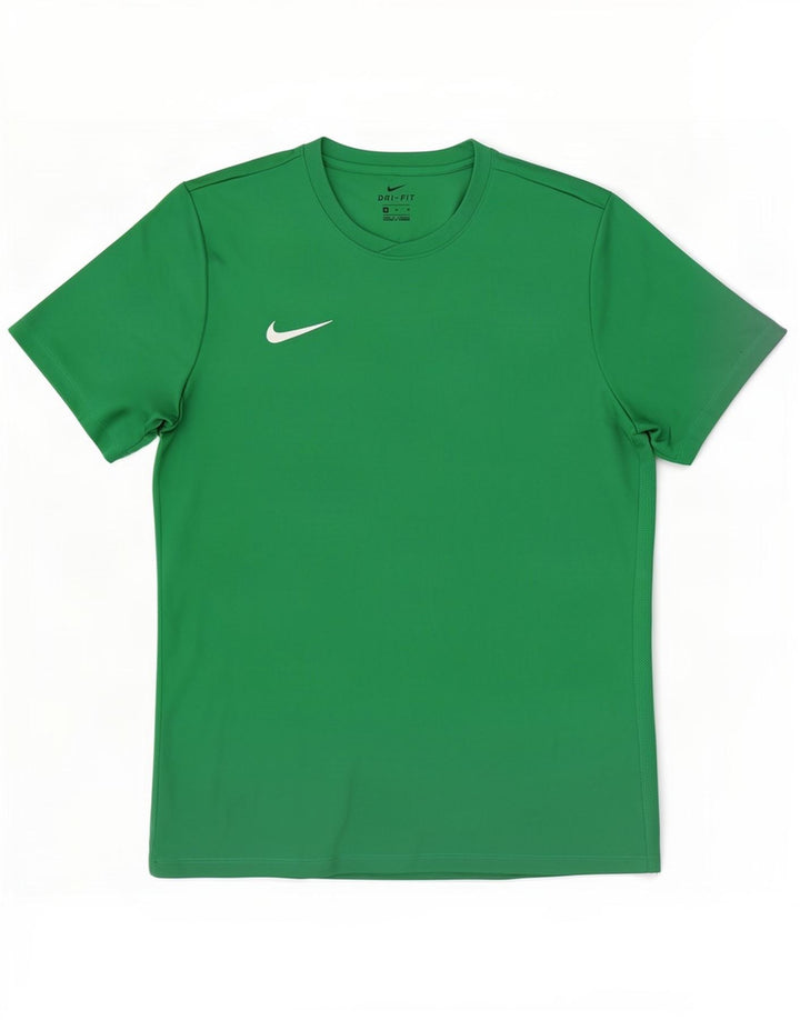 Nike Mens Dri Fit T-Shirt Top XL Green Polyester