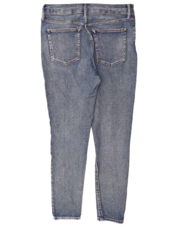 Topshop Womens Skinny Jeans W34 L29 Blue Cotton