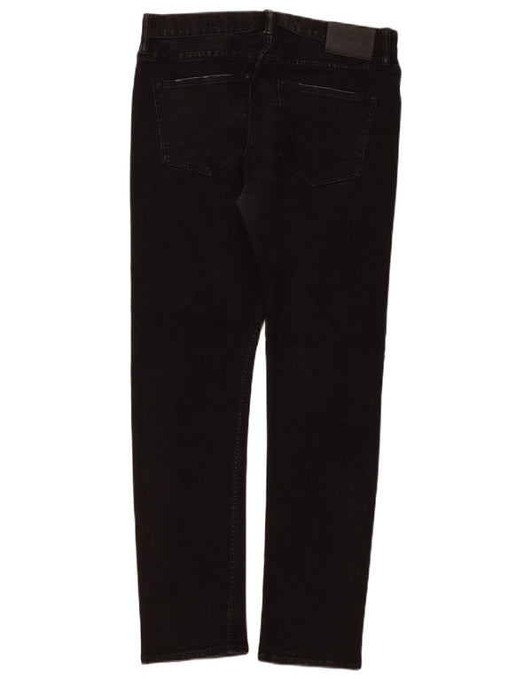 All Saints Mens Slim Jeans W32 L32 Black Cotton