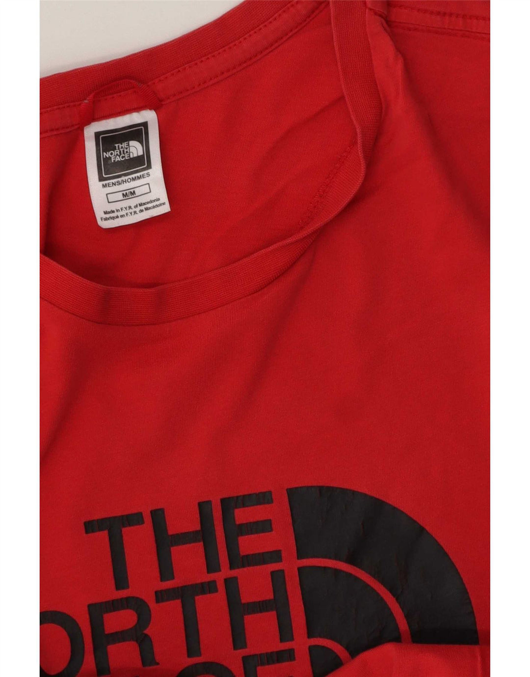 The North Face Mens Graphic T-Shirt Top Medium Red