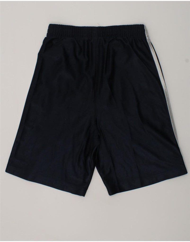 ADIDAS Boys Sport Shorts 11-12 Years Navy Blue Polyester | Vintage Adidas | Thrift | Second-Hand Adidas | Used Clothing | Messina Hembry 