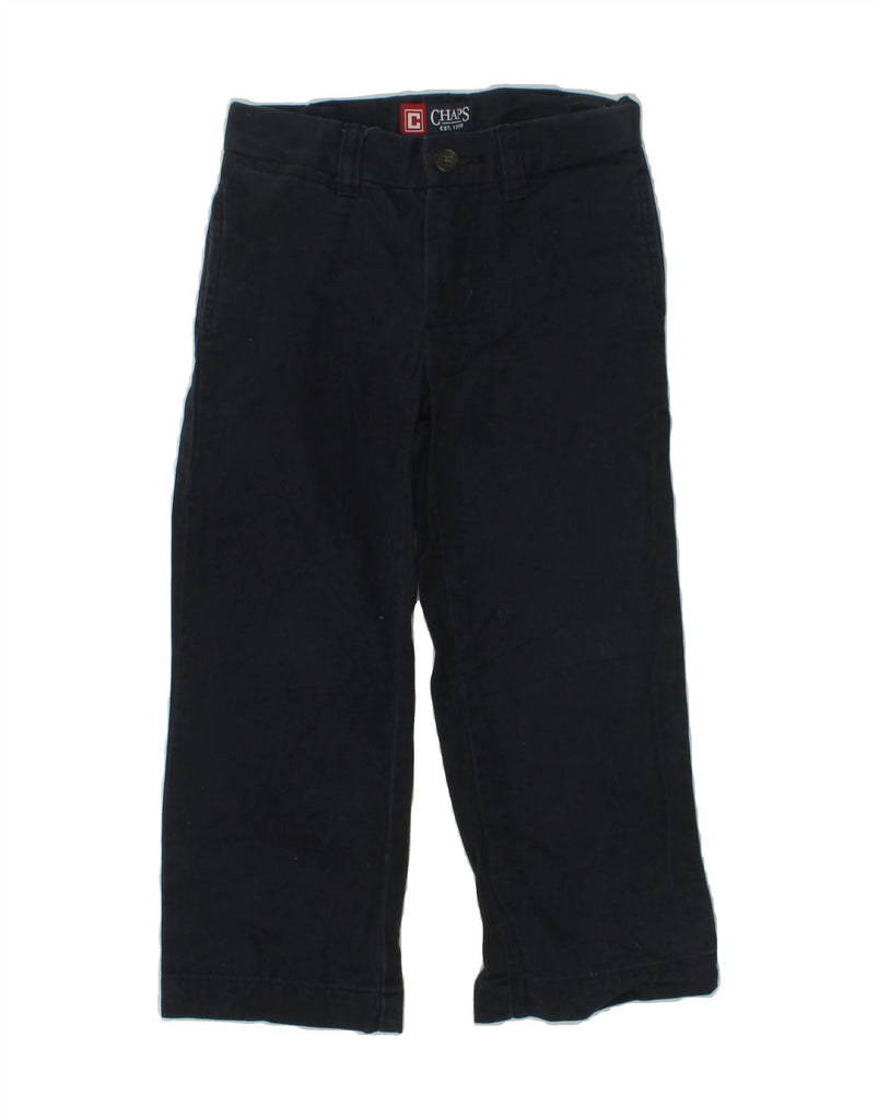 CHAPS Boys Straight Chino Trousers 2-3 Years W20 L16  Navy Blue Cotton | Vintage Chaps | Thrift | Second-Hand Chaps | Used Clothing | Messina Hembry 