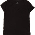 EXPRESS Womens T-Shirt Top UK 14 Medium Black Cotton Vintage Express and Second-Hand Express from Messina Hembry 