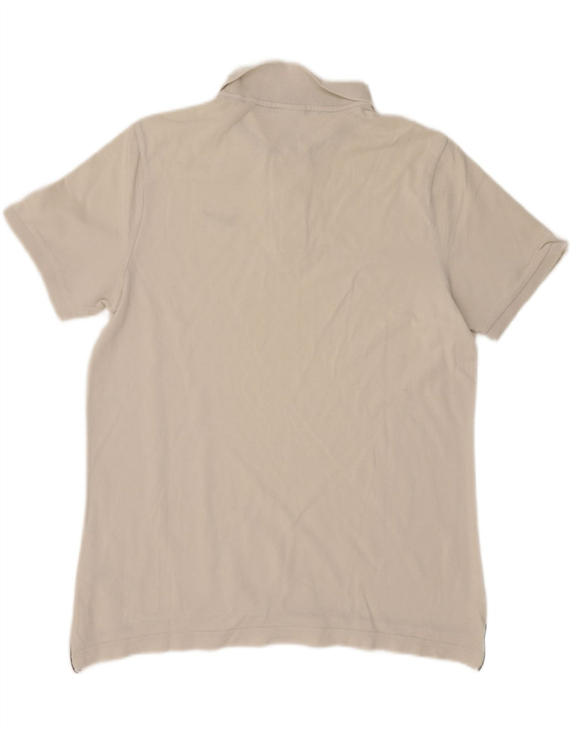 NIKE Mens Polo Shirt Large White Cotton Vintage Nike and Second-Hand Nike from Messina Hembry 