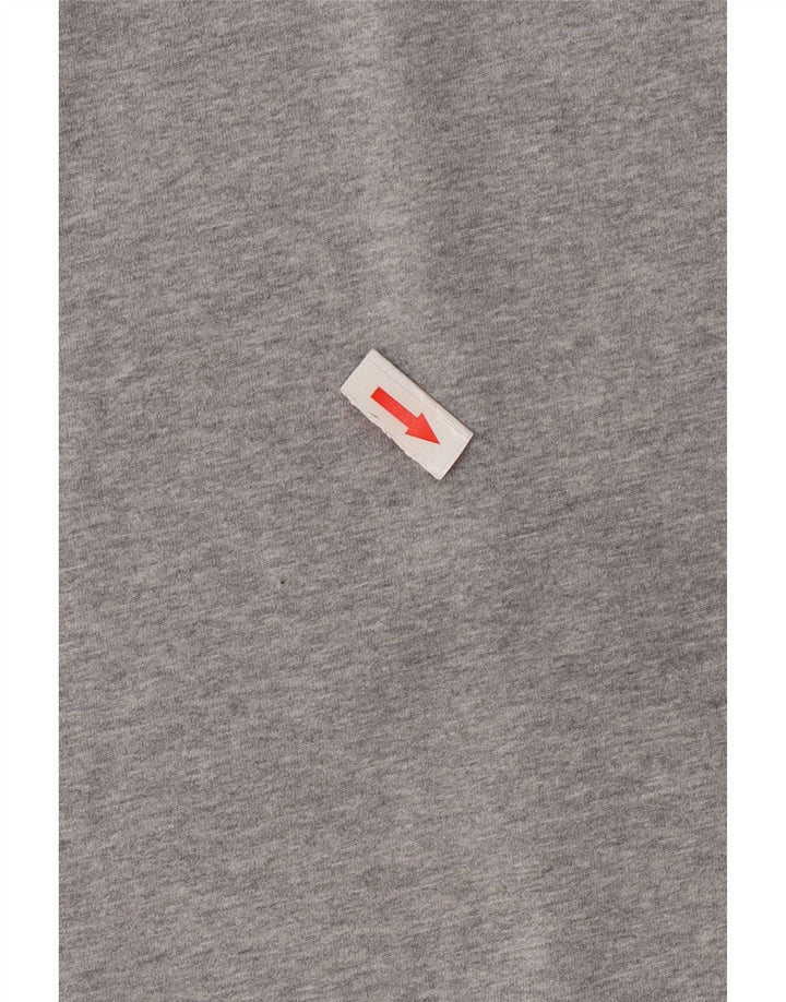 Adidas Mens Graphic T-Shirt Top Large Grey Cotton