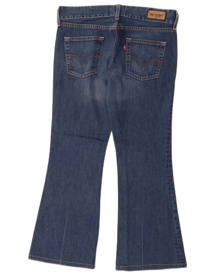 Levi's Womens Marissa Square Cut Bootcut Jeans W31 L30 Blue Cotton