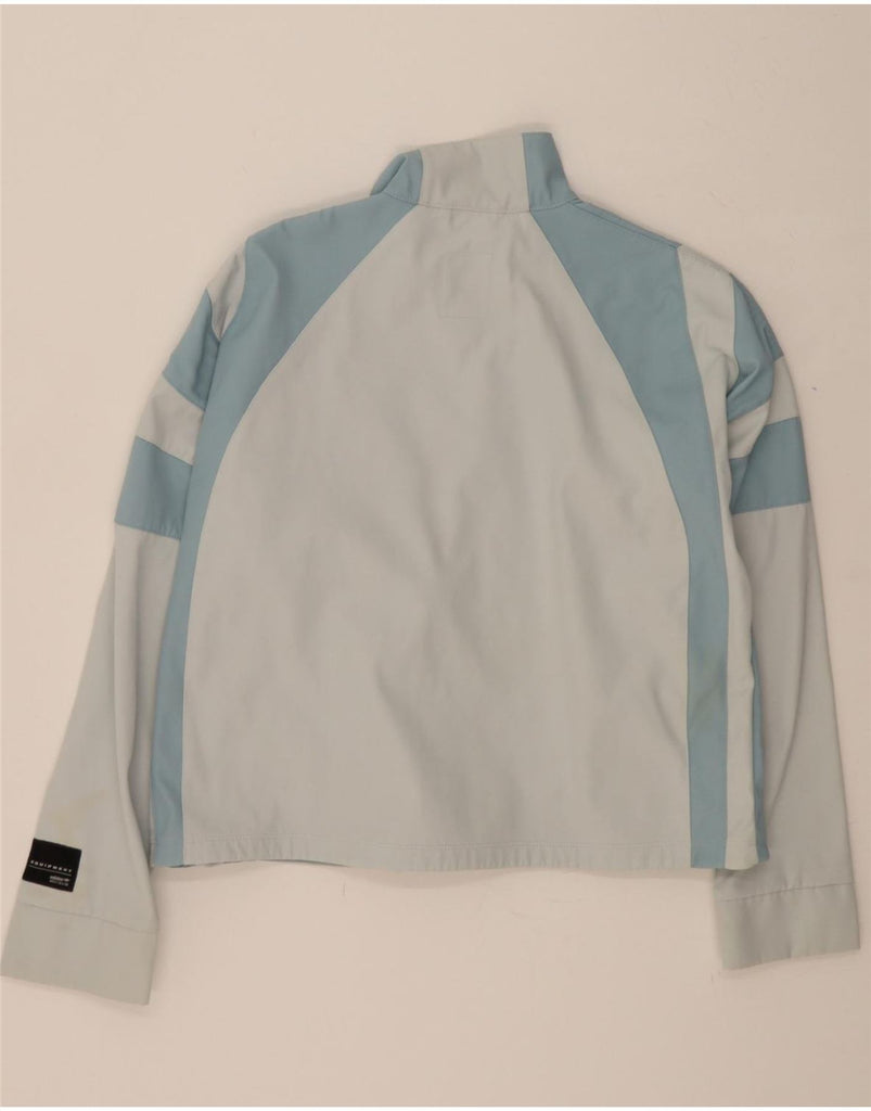 ADIDAS Womens Tracksuit Top Jacket UK 18 XL Blue Colourblock Nylon Vintage Adidas and Second-Hand Adidas from Messina Hembry 
