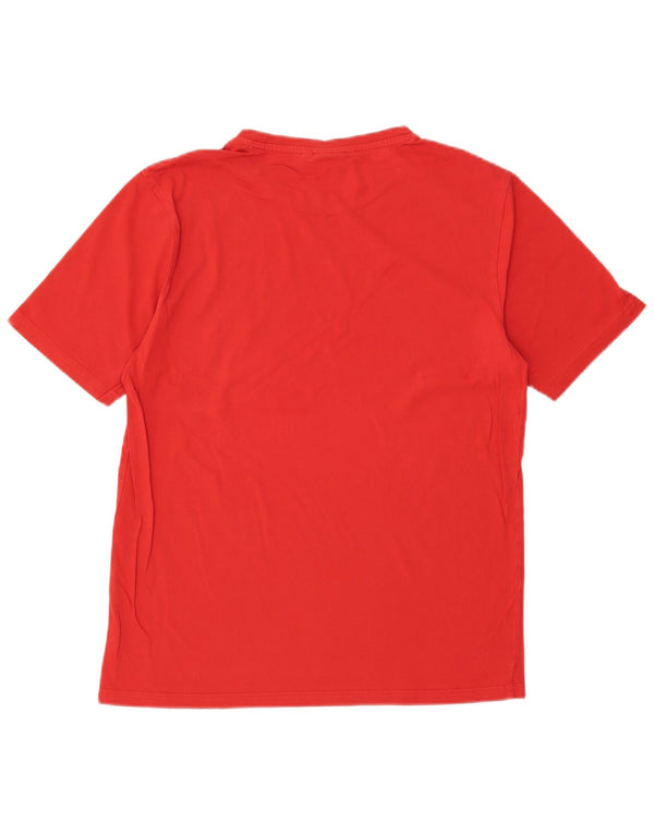 Ellesse Mens T-Shirt Top Medium Red