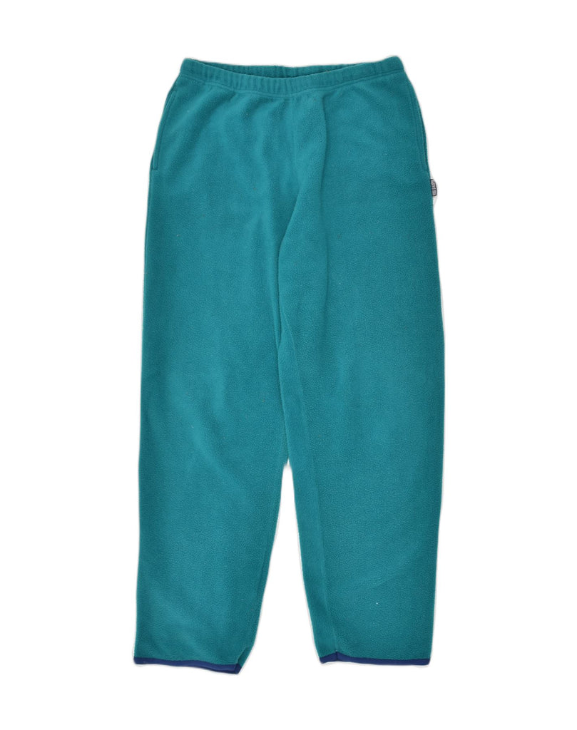 KAPPA Womens Fleece Tracksuit Trousers UK 16 Large Turquoise | Vintage Kappa | Thrift | Second-Hand Kappa | Used Clothing | Messina Hembry 