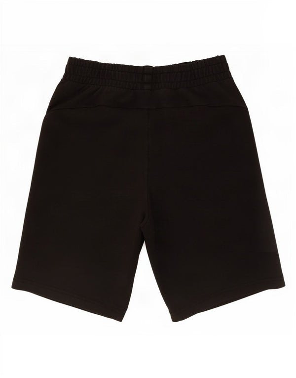 Puma Mens Graphic Sport Shorts Small Black Cotton