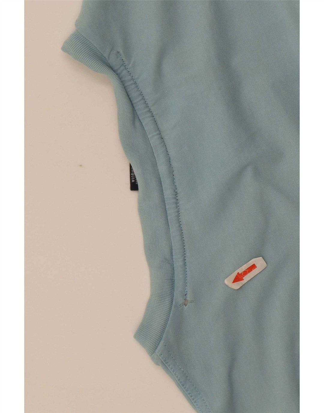 Champion Mens T-Shirt Top Medium Blue Colourblock Cotton