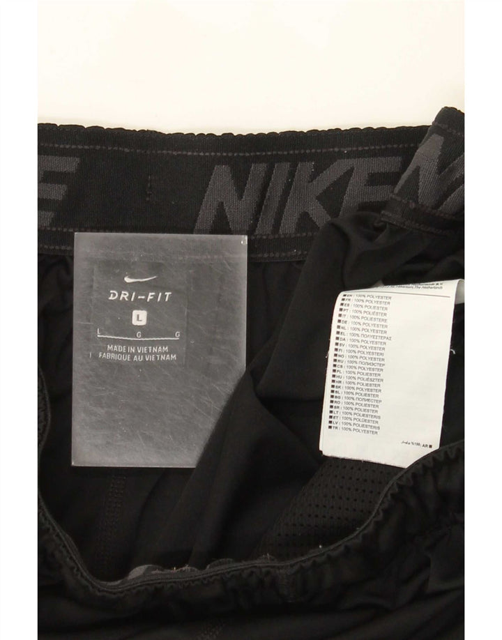 Nike Mens Dri Fit Sport Shorts Large  Black Polyester