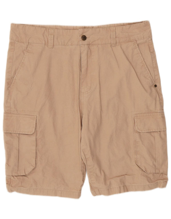 SNEAKER FREAK  Mens Cargo Shorts XL W38  Beige Cotton
