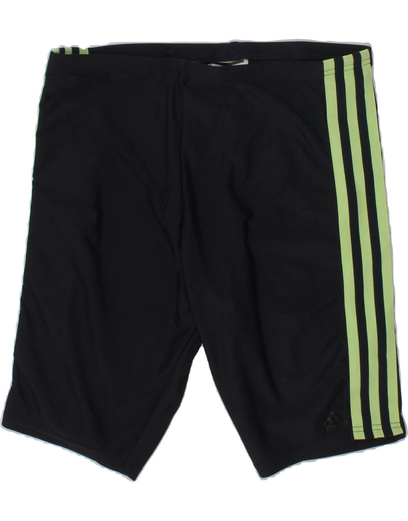 ADIDAS Boys Sport Shorts 13-14 Years Navy Blue Polyester | Vintage Adidas | Thrift | Second-Hand Adidas | Used Clothing | Messina Hembry 