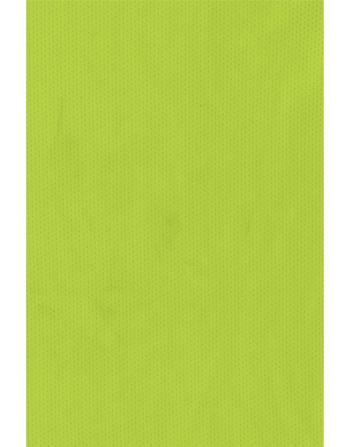 Nike Mens Dri Fit T-Shirt Top XL Green Colourblock Polyester