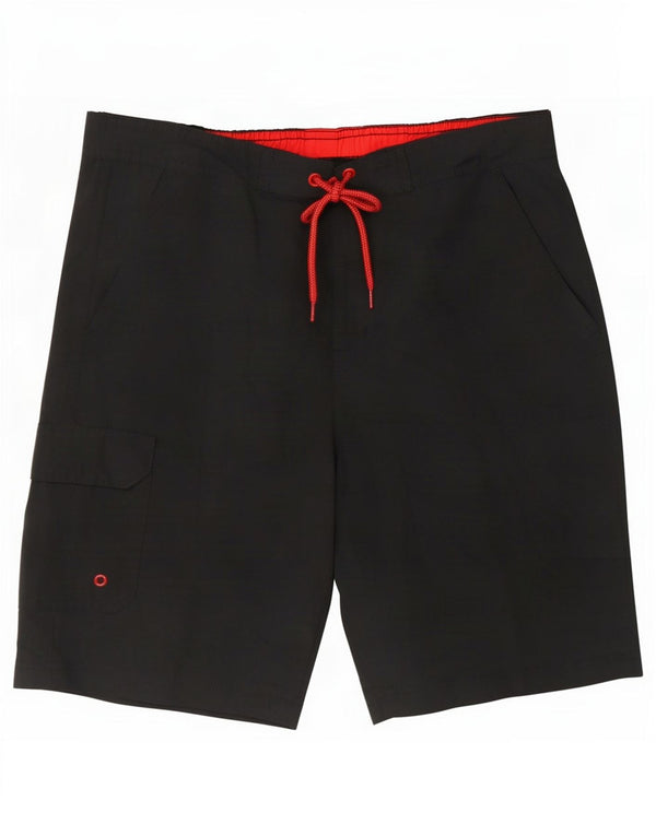 Mountain Warehouse Mens Swimming Shorts Medium Black Polyester