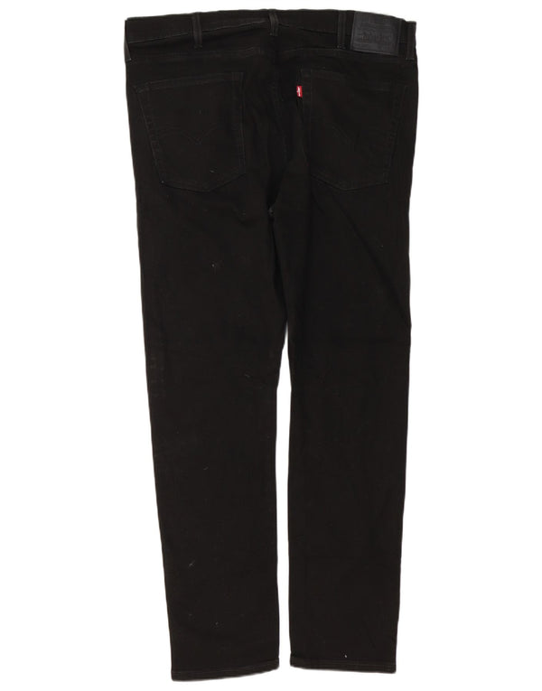 Levi's Mens 510 Skinny Jeans W38 L32 Black Cotton