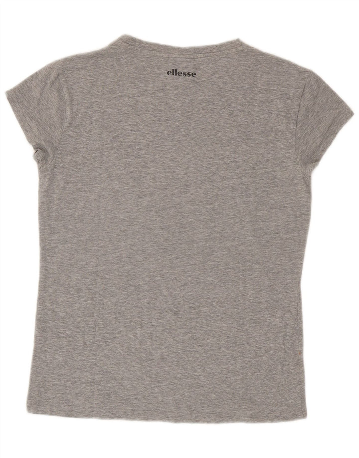 Ellesse Womens Graphic T-Shirt Top UK 18 XL Grey