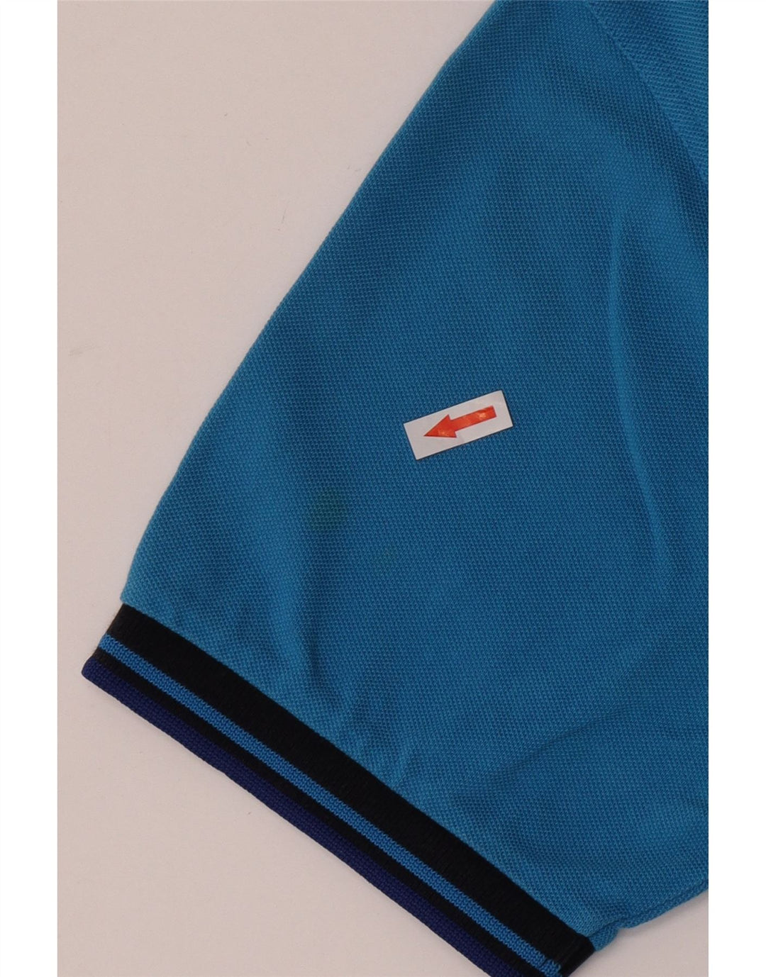 Fred Perry Mens Polo Shirt Medium Blue Cotton