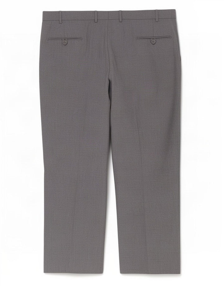 Marks & Spencer Mens Straight Chino Trousers W44 L29 Grey Polyester