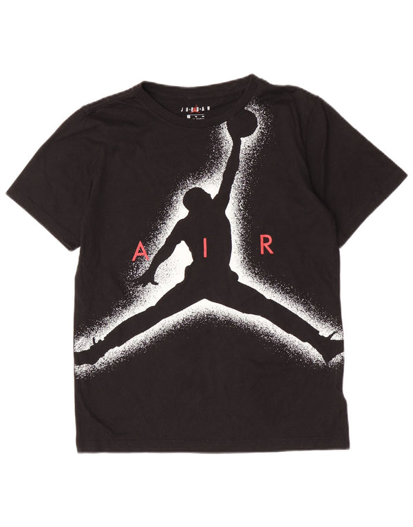 Jordan Boys Graphic T-Shirt Top 13-14 Years XL Black