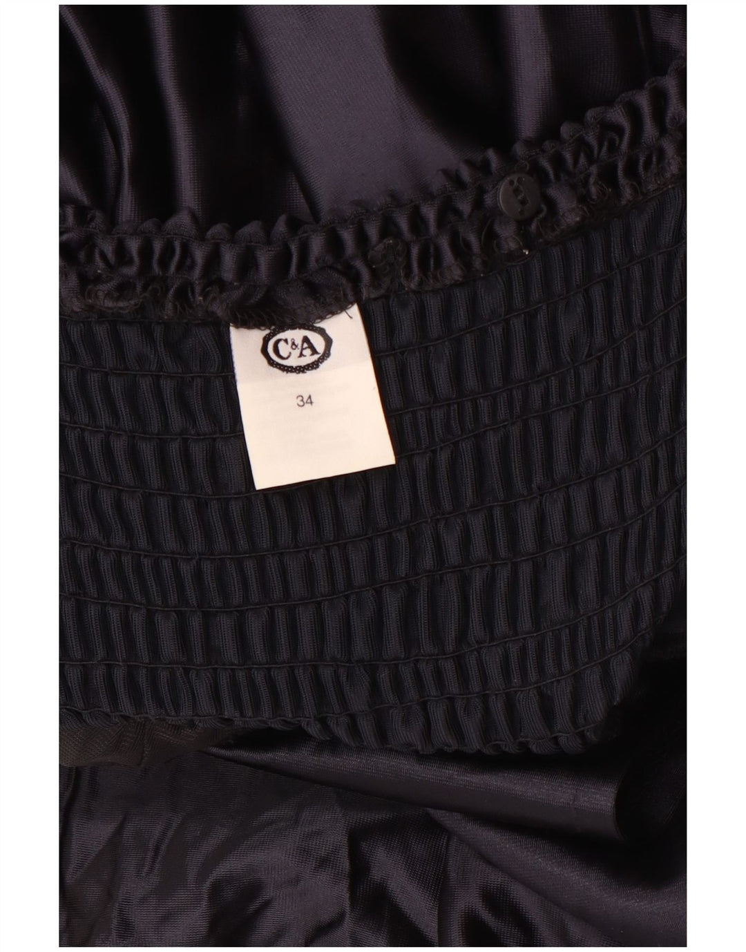 C & A Womens Strapless Princess Dress EU 34 XS Purple Triacetate